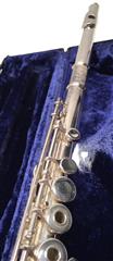 SELMER SIGNET SPECIAL FLUTE COIN SILVER, OPEN HOLE, LOW B FLAT IN CASE